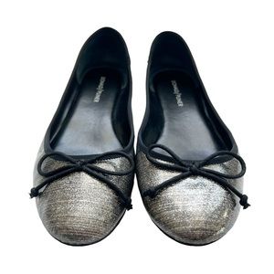 Donald J Pliner Parke Sparkle Glitter Patent Ballet Flats 9.5